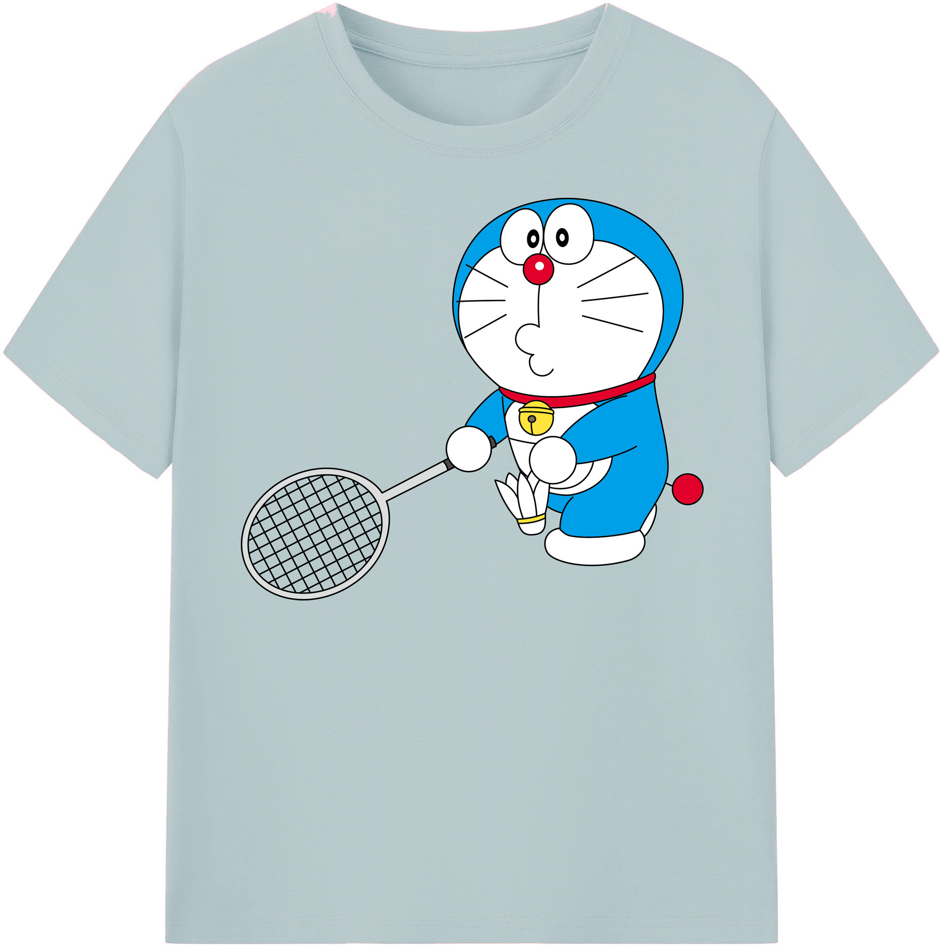 （画像用） ドラえもん Doraemon 綿100％半袖Tシャツ（フロントプリント）